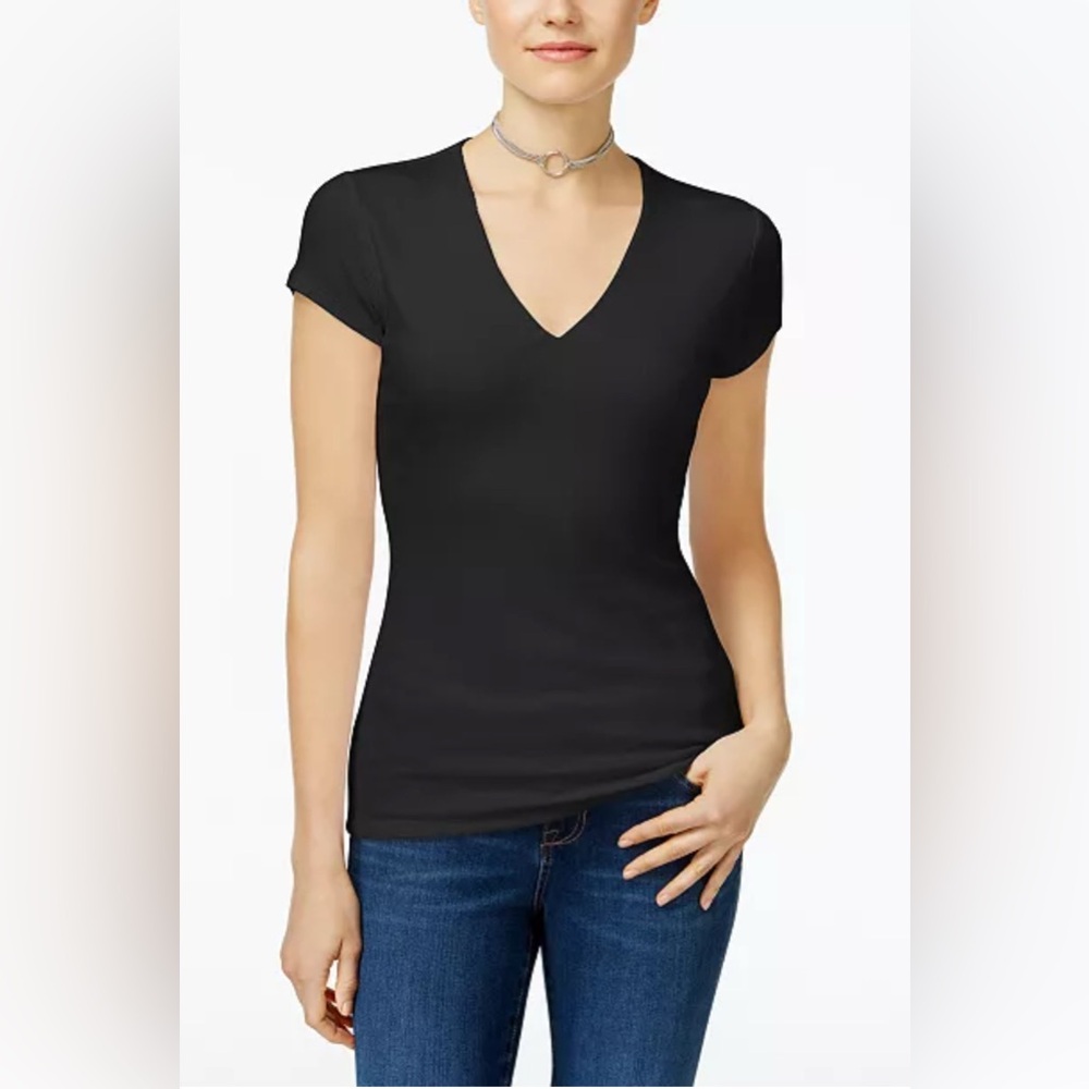 I.N.C. International Concepts
Women's Ribbed V-Neck Top